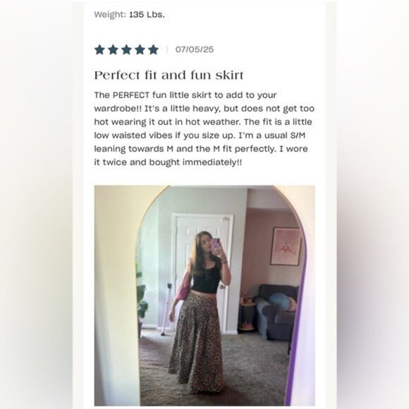 NWT Size 1X -  Mare Mare 100% Cotton Basque-Waist Maxi Skirt (NWT US$ 148) - Picture 13 of 16